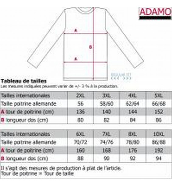ADAMO Serafino-Shirt mit Langarm